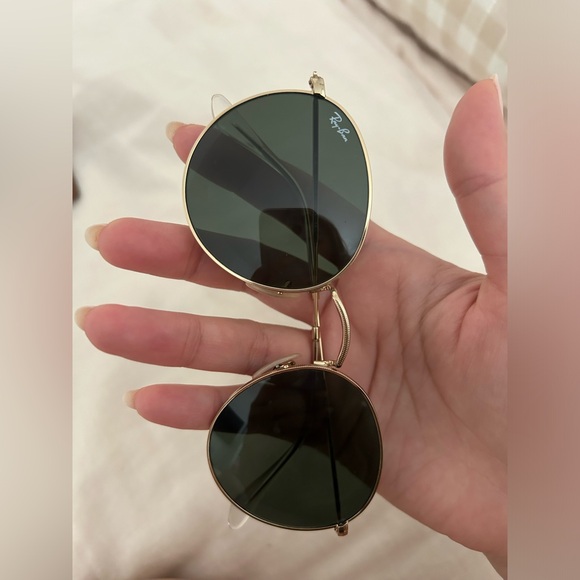 Rayban Round Metal Sunglasses - Picture 7 of 7